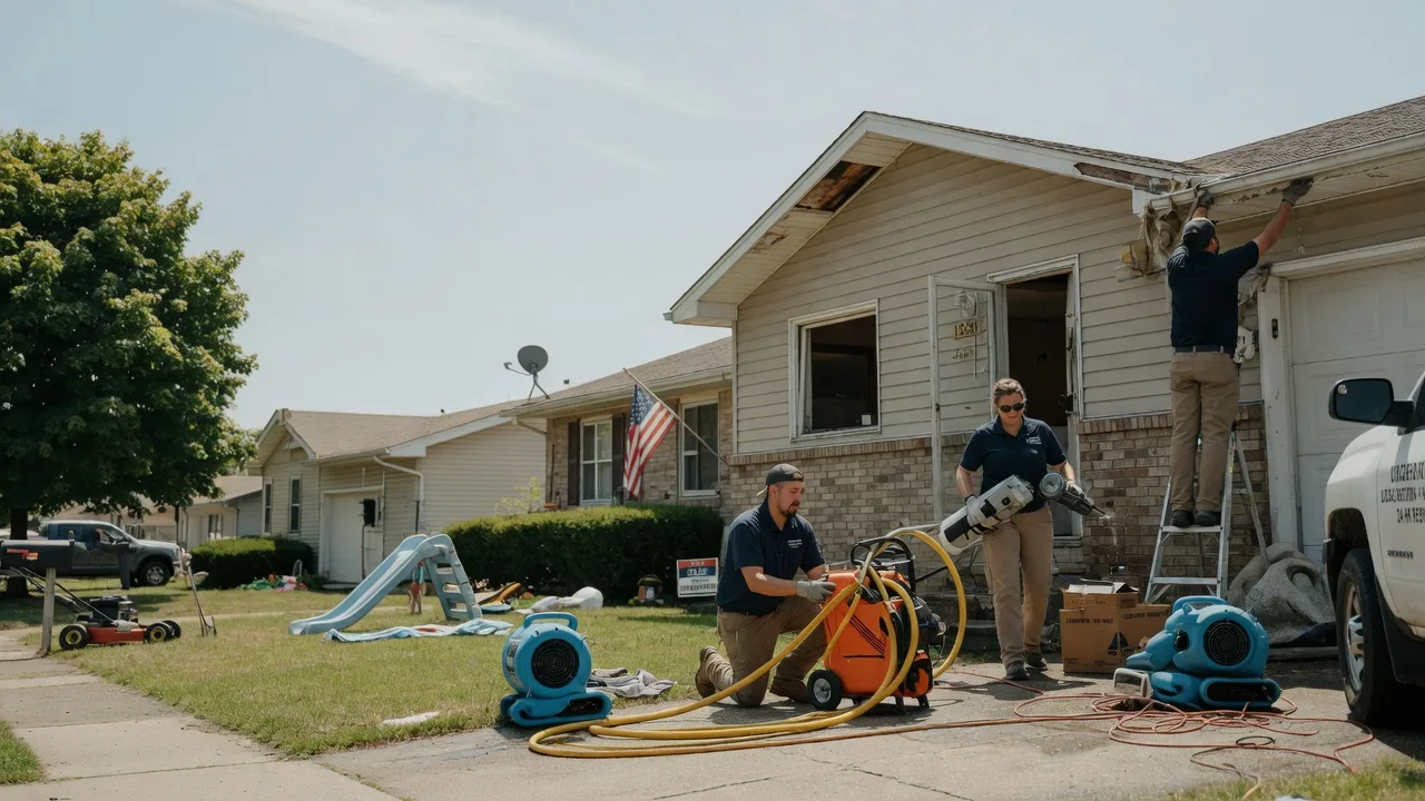 Water Damage Restoration in Pine Village, IN near me